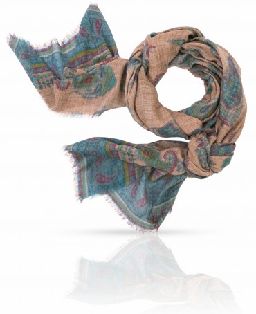 Палантин Унисекс W70.TW4-SK141/BEIGE